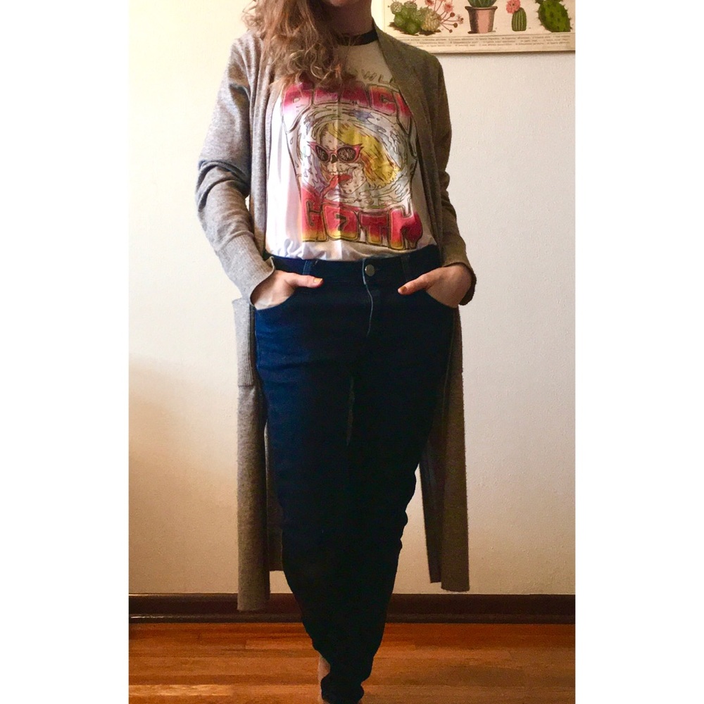 Grey Cardigan